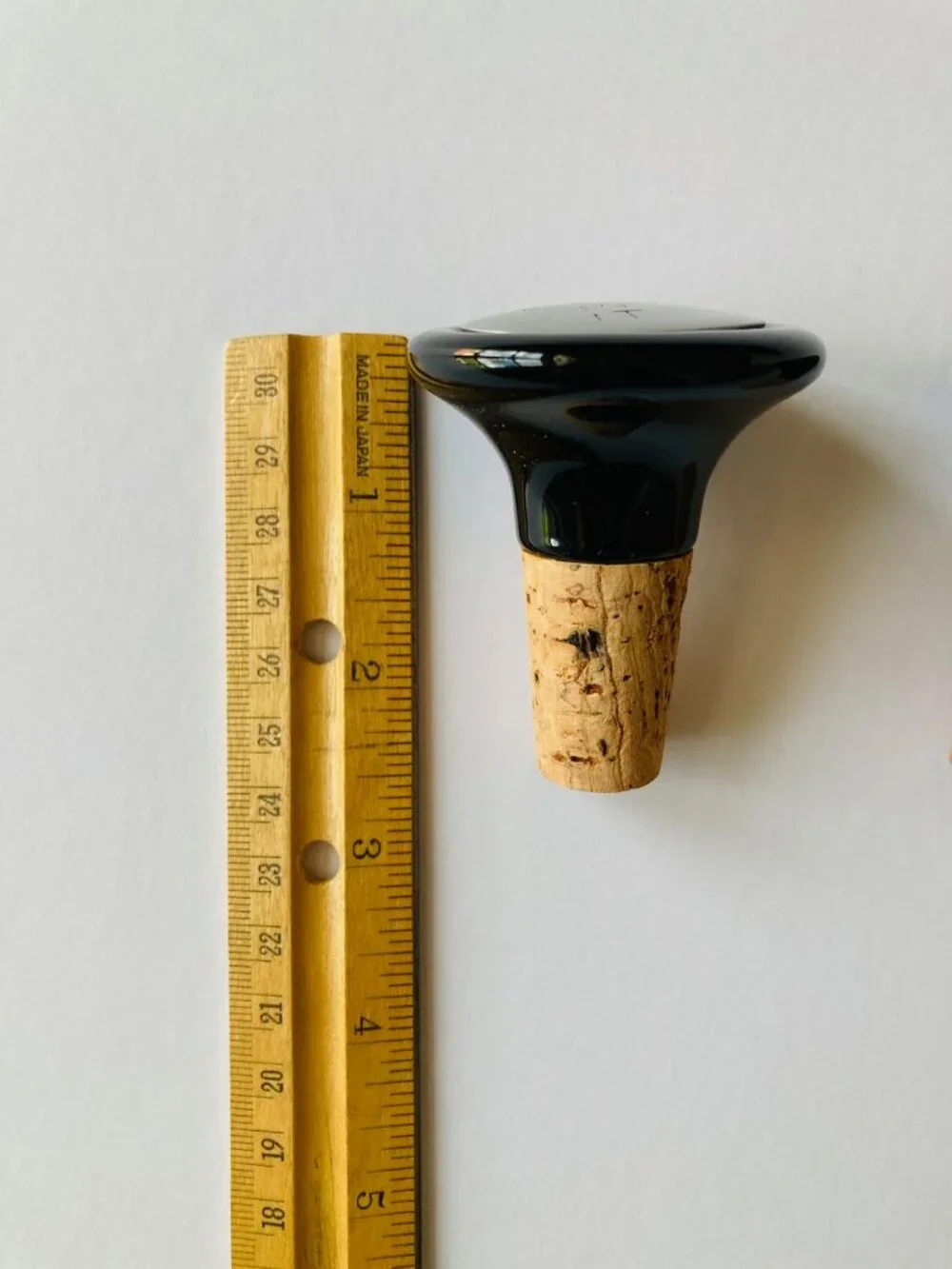 Humorous Wine Cork Stoppers Put a Cork in It Set of 2 Metal Glass Cork 2